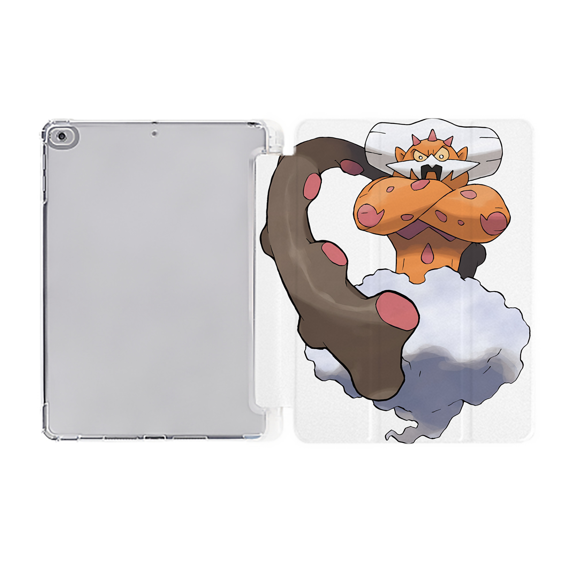 （画像用） ポケットモンスター Pokémon IPad ケース ペン収納付き 三つ折りスタンド PUレザー×シリコン 対応機種9.5/10.5/10.9インチ